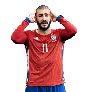 Benzema Emotional Victory Png 76 PNG image