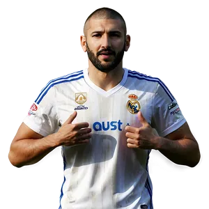Benzema Leadership On Field PNG Jfv97 PNG