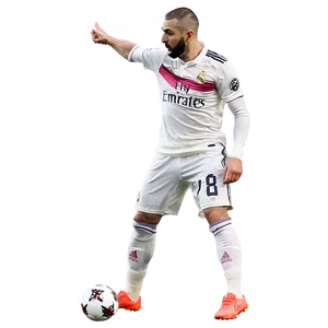 Benzema Scoring Penalty Png Idi PNG image