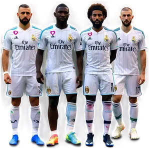 Benzema Team Bonding PNG Tak PNG