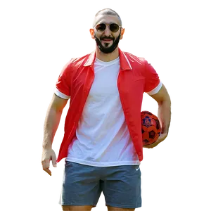 Benzema Vacation Snap PNG 64