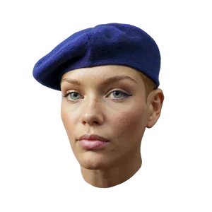 Beret With Embroidery PNG 06122024