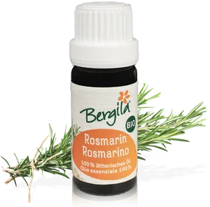 Bergila Bio Rosemary Essential Oil PNG image