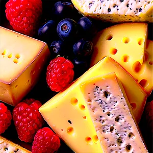 Berries And Cheese Platter PNG Ccc35 PNG