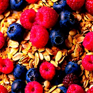 Berries And Granola PNG Upd66 PNG