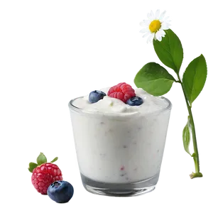 Berries And Yogurt PNG 86