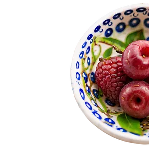 Berries In Bowl Png 06122024 PNG image