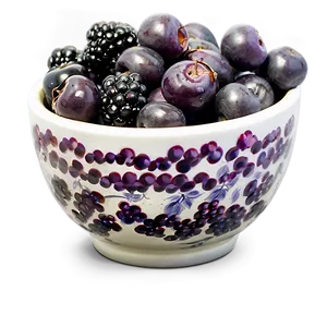 Berries In Bowl Png 30 PNG image