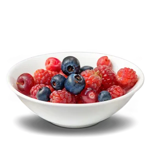 Berries In Bowl Png Xri33 PNG image