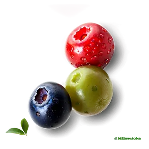 Berries Macro Shot PNG Wru PNG