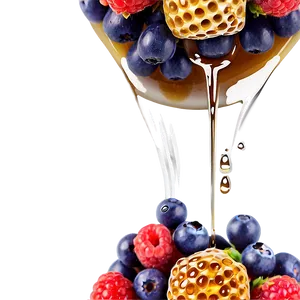 Berries With Honey PNG 06122024