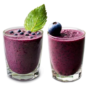 Berry Antioxidant Smoothie Png 7 PNG image