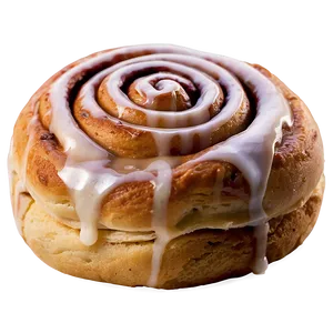 Berry Filled Cinnamon Roll PNG Qdh