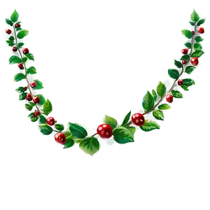 Berry Garland Png 05242024 PNG image