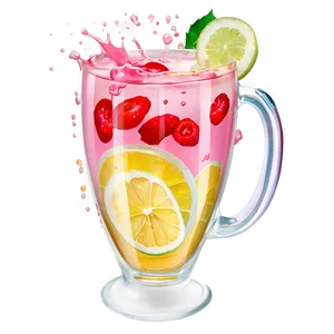Berry Lemonade Splash PNG Pjb