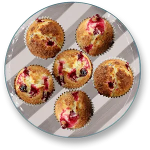 Berry Muffinson Plate PNG image