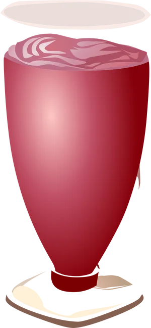 Berry Smoothiein Red Blender PNG image
