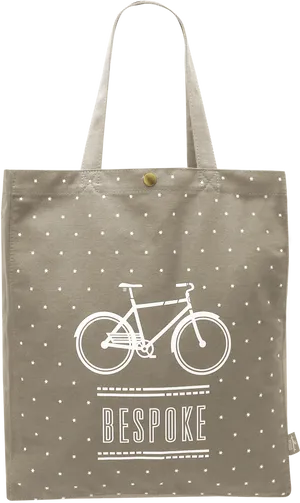 Bespoke Bicycle Tote Bag PNG image