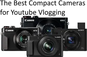 Best Compact Camerasfor Youtube Vlogging PNG image