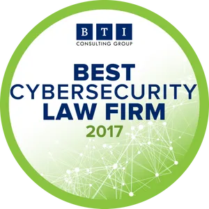 Best Cybersecurity Law Firm Award2017 PNG image