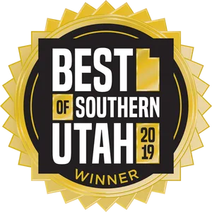 Bestof Southern Utah2019 Winner Badge PNG image