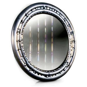 Beveled Edge Circle Mirror PNG 06292024 PNG