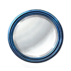 Beveled Edge Circle Mirror PNG Iwi PNG