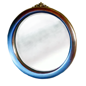 Beveled Edge Circle Mirror PNG Khi50 PNG