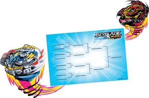 Beyblade Burst Rise Tournament Bracket PNG