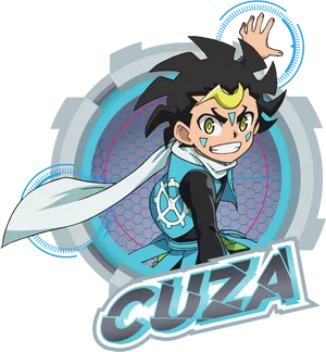 Beyblade Character Cuza Ackermann PNG image