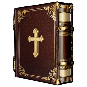 Bible In Vintage Case PNG Udf PNG