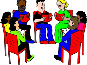 Bible Study Group Clipart PNG