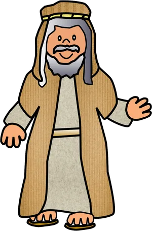 Biblical Figure Clipart PNG