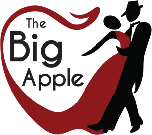 Big Apple Dance Graphic PNG image