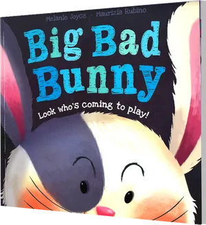 Big Bad Bunny Book Cover PNG image