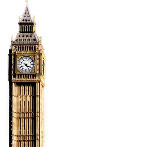 Big Ben At Sunset PNG Nyc
