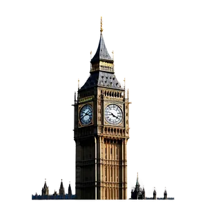 Big Ben Evening Skyline Png 90 PNG image