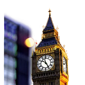 Big Ben Evening Skyline Png Ymt PNG image