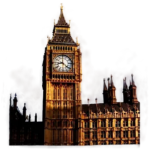 Big Ben Golden Hour PNG Jsw