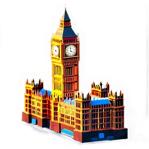 Big Ben Golden Hour PNG Uqn54 PNG