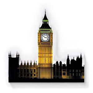 Big Ben In Fog Png 22 PNG image