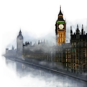 Big Ben In Fog Png Bdf5 PNG image