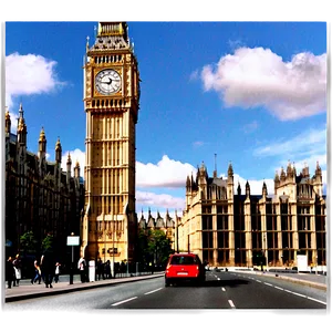Big Ben Street View PNG Xym