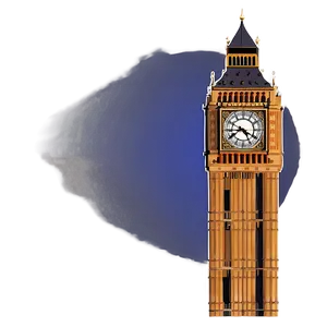 Big Ben Twilight View PNG Yxf
