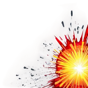 Big Cartoon Explosion Png 06212024 PNG image