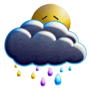 Big Cloud Emoji PNG 06272024