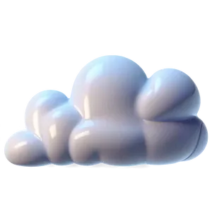 Big Cloud Emoji PNG Hjp