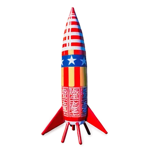 Big Firework Rocket PNG 06212024