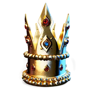 Big Golden Crown Png Ltv5 PNG image