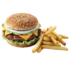 Big Mac And Fries Png 74 PNG image
